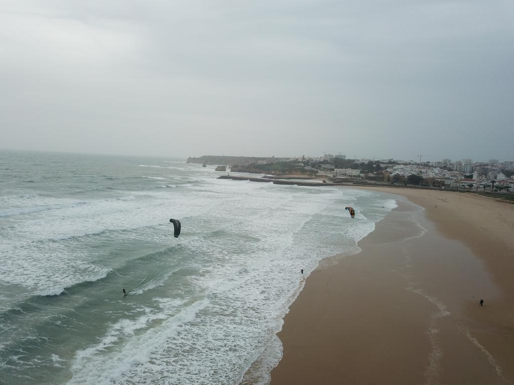 Kitesurfing Portugal winter
